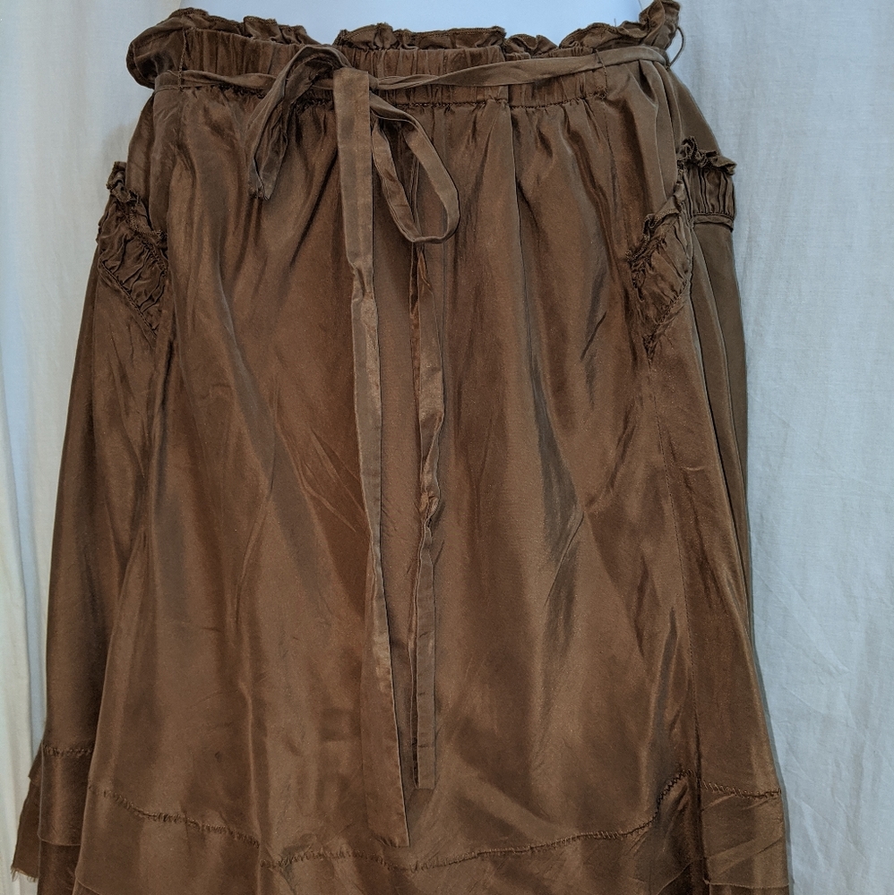 BCBG Maxazria silk skirt